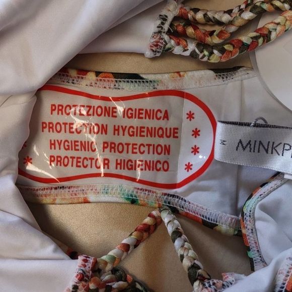 MINK PINK Kaleidoscope Eye One Piece Swimsuit M - Picture 6 of 11